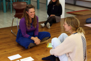 'Sprich mal lauter!' Workshop von Caroline Intrup und Katja Herrmann - Caroline Intrup | Sprecherin Performerin Sprechtrainerin | Berlin