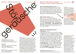 Karte "Störgeräusche" Kategorie "spielen + experimentieren" aus dem Kartenset "Psst! Mit Stimme Theater machen" – Caroline Intrup | Sprecherin Performerin Sprechtrainerin | Berlin