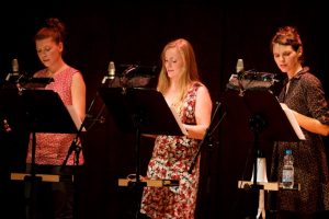 'Der PleiteJAZZ' Live Hörspiel - Caroline Intrup | Sprecherin Performerin Sprechtrainerin | Berlin